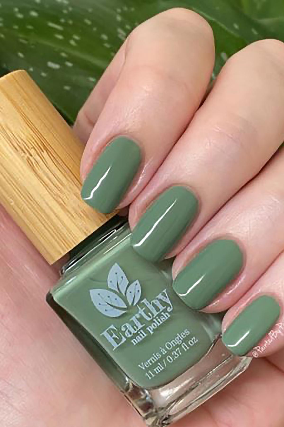 Earthy Nail Polish Nailtura Green