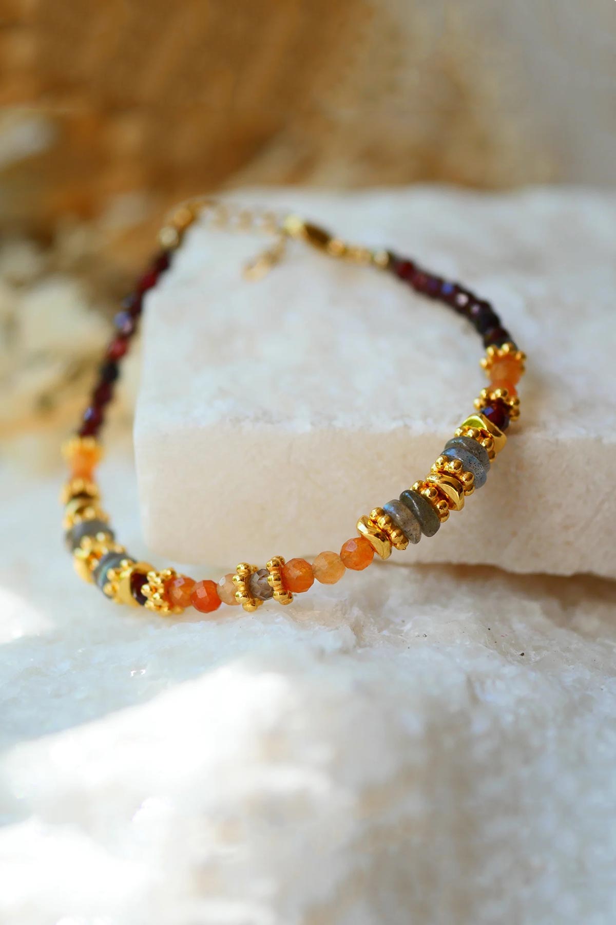 Ginandger Nirnaan Red Aventurine Bracelet