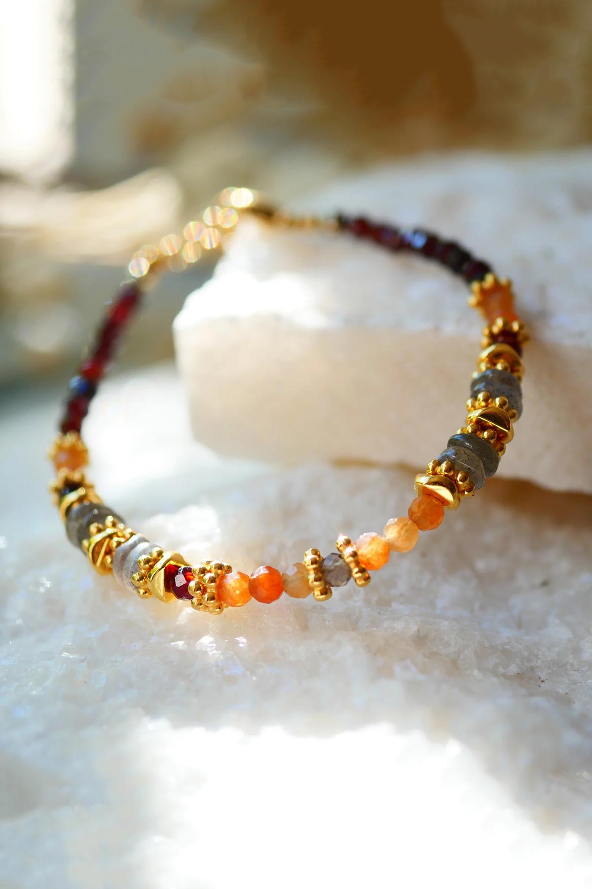 Ginandger Nirnaan Red Aventurine Bracelet