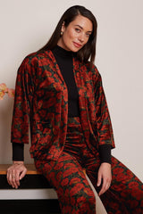 King Louie Noor Jacket Bloom In Black