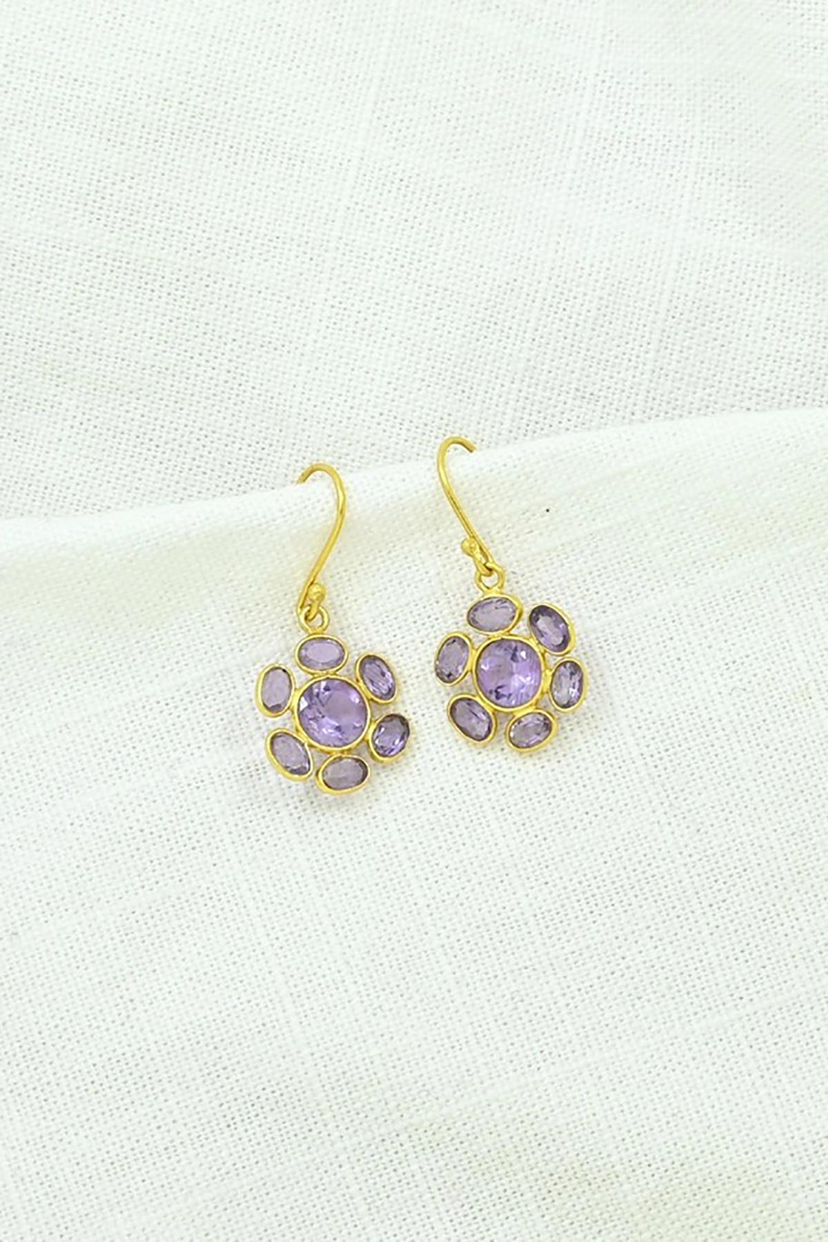 Noyre Berlin Anneliese Earring - Purple Amethyst