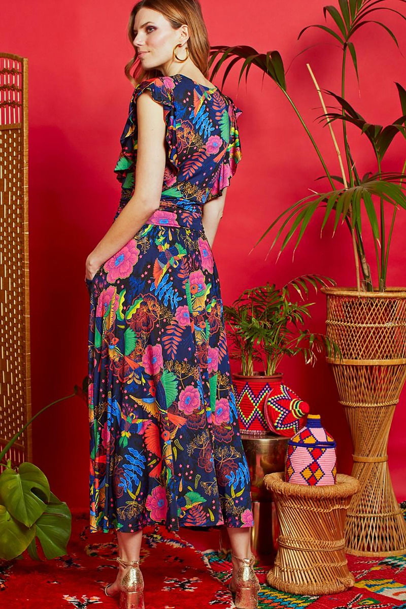 Onjenu Lucasta Maxi Dress Frida