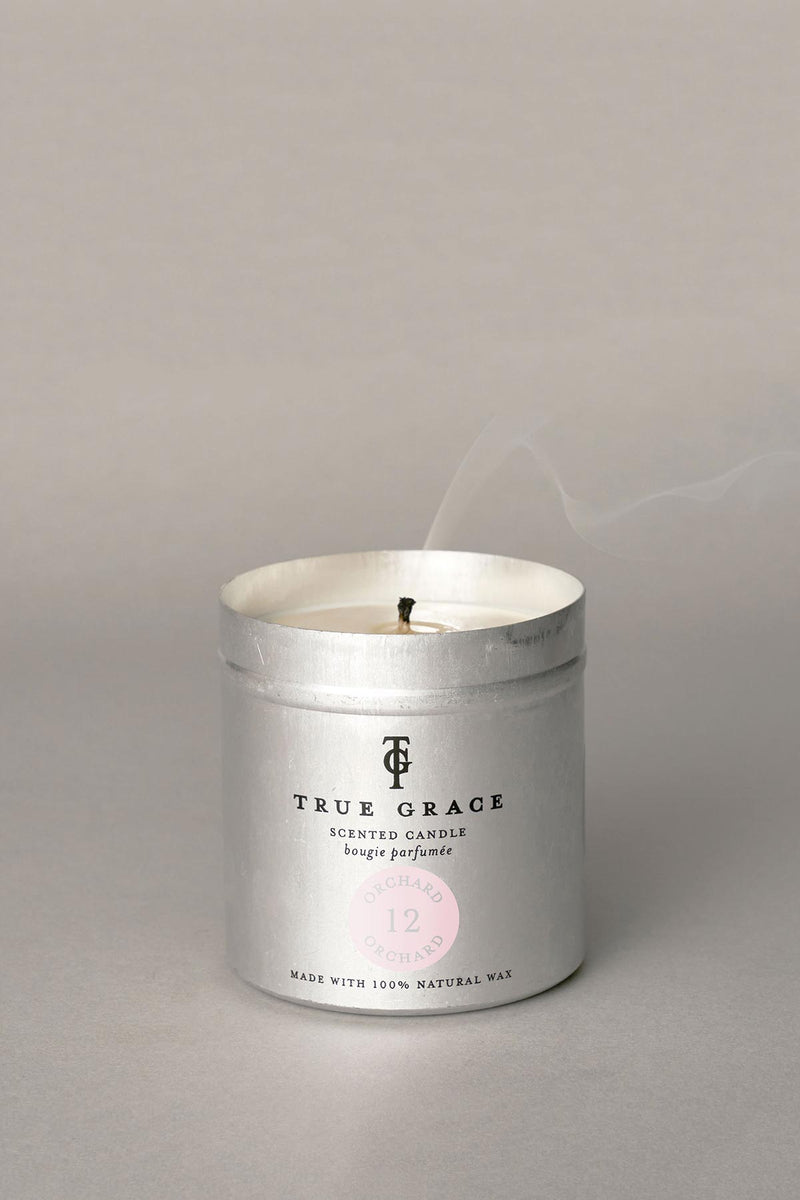 True Grace Orchard Tin Candle