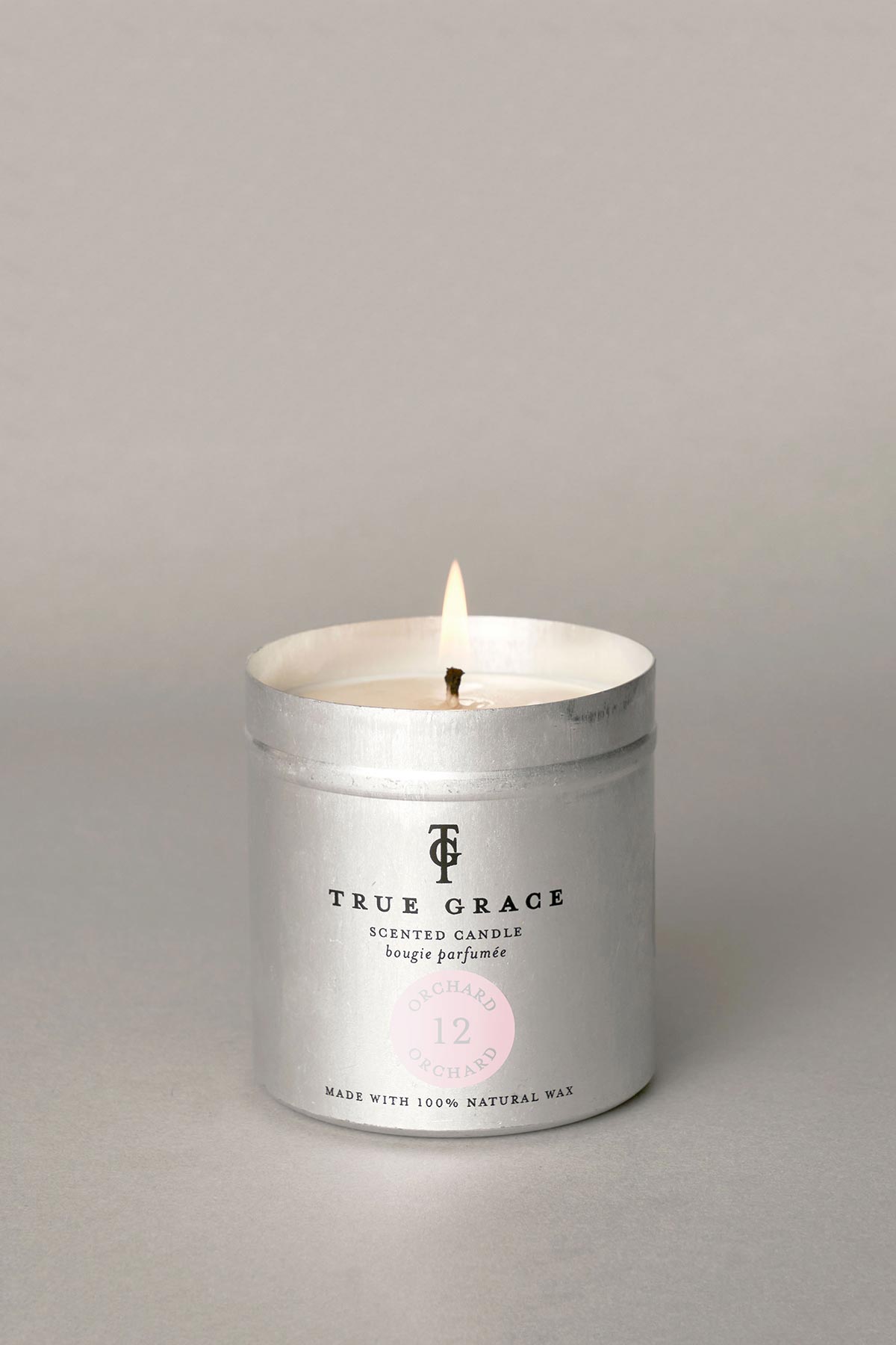 True Grace Orchard Tin Candle