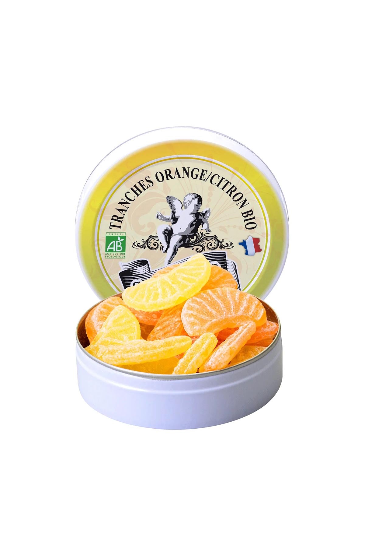 Bonbon France Organic Lemon & Orange Pastilles