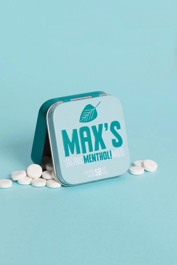 Max's Organic Mints Organic Menthol Mints