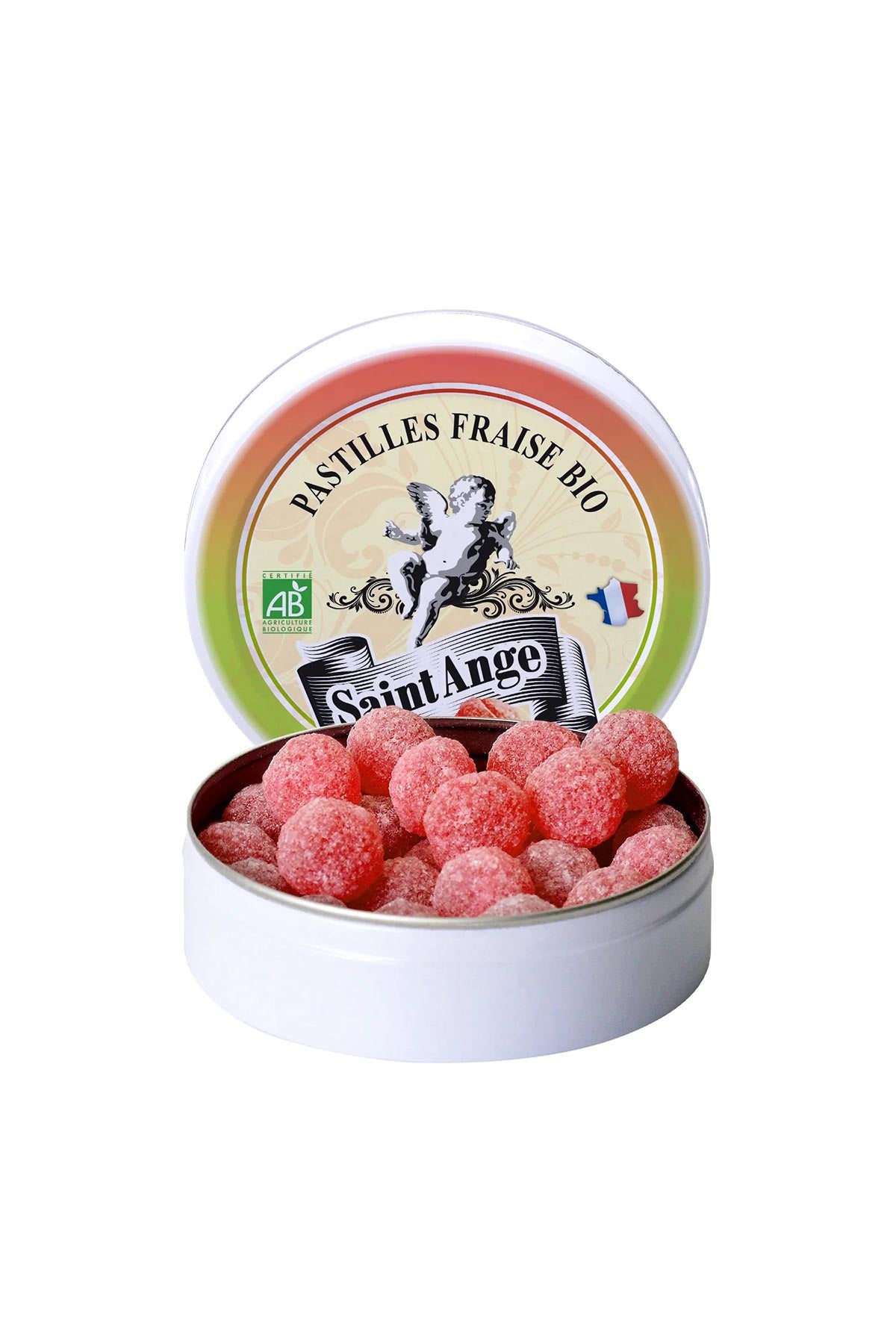 Bonbon France Organic Strawberry Pastilles