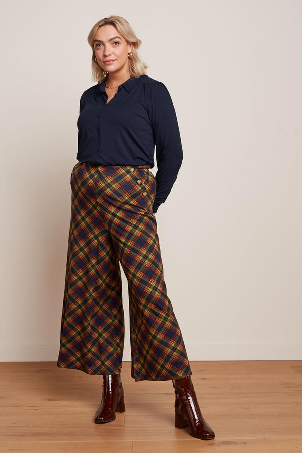 King Louie Pia Culotte Bennet In Evening Blue