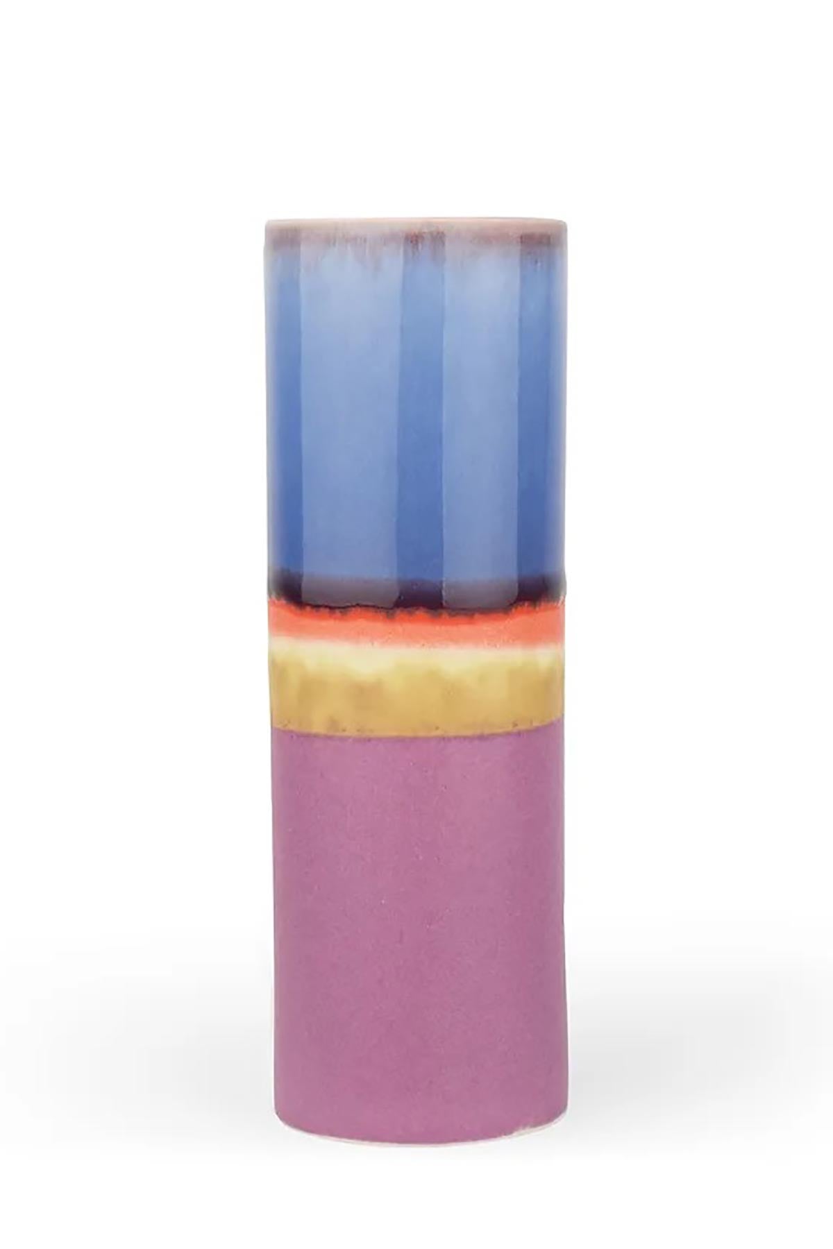 SGW Lab Purple Cylinder Vase