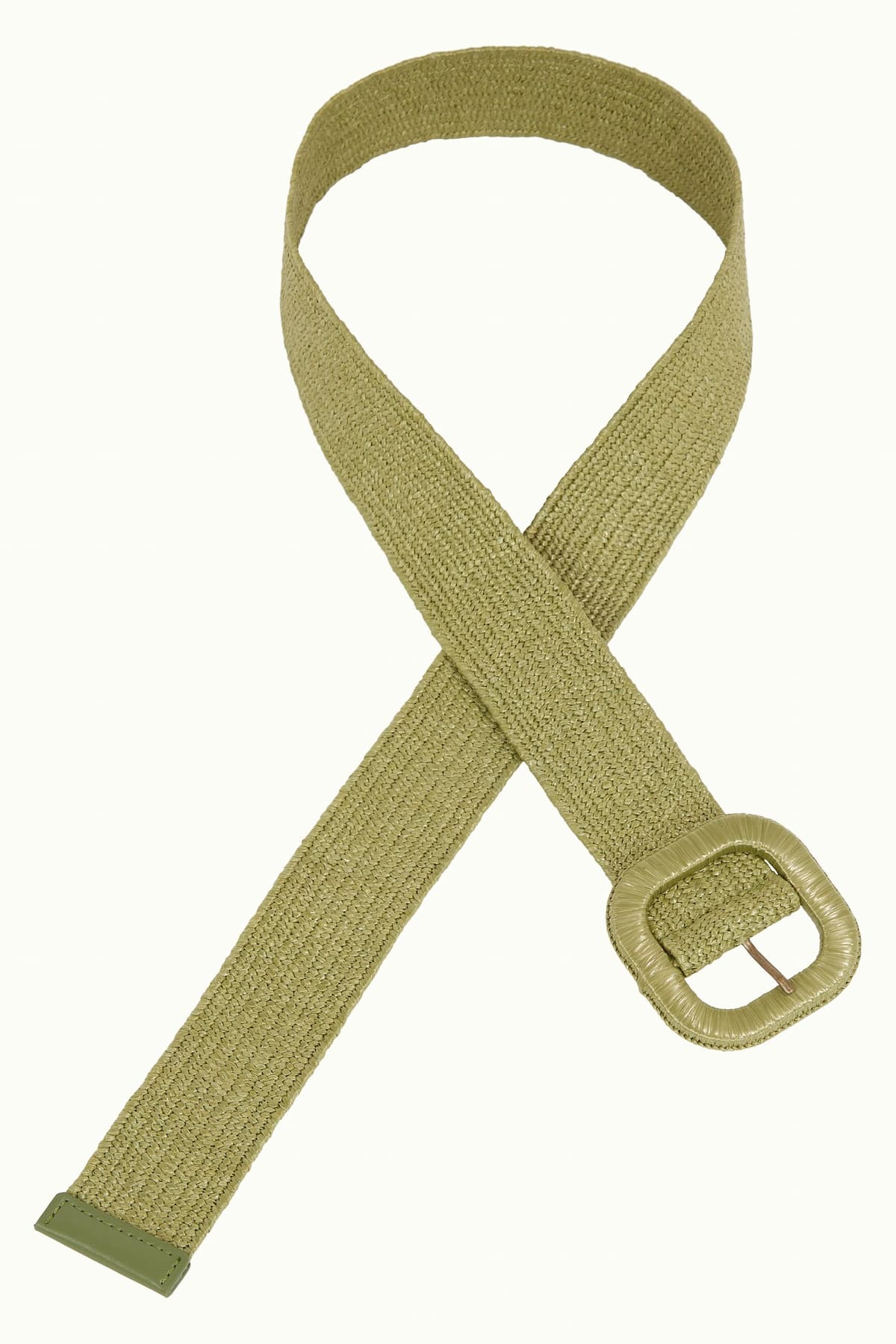 King Louie Raffia Belt Green Belt