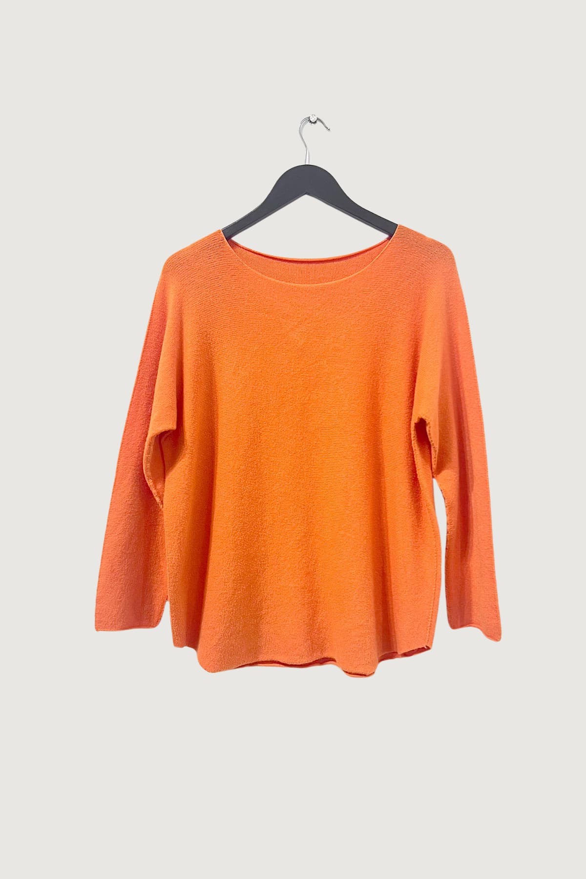 Mia Strada London Reversible Seamless Jumper In Orange