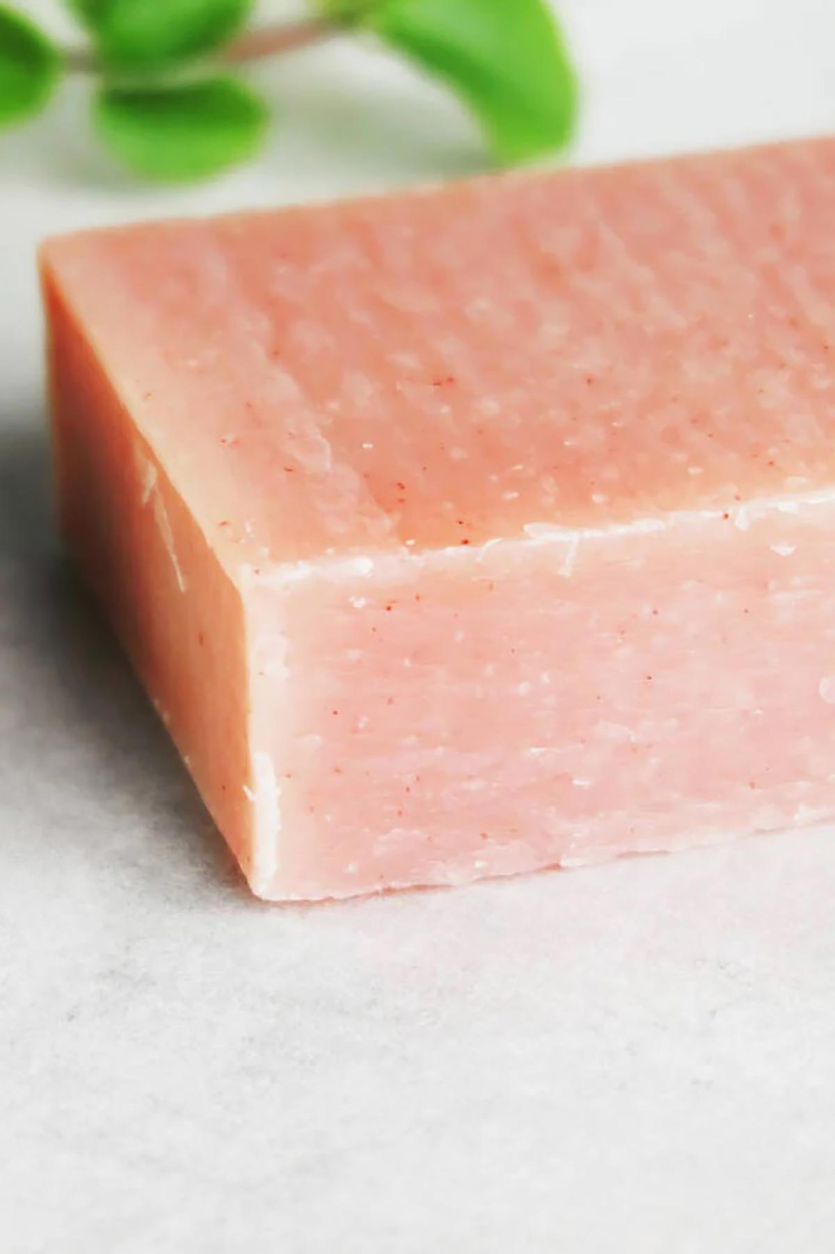 Paper Plane Rose Geranium Gardener's Soap 100% Natural Vegan