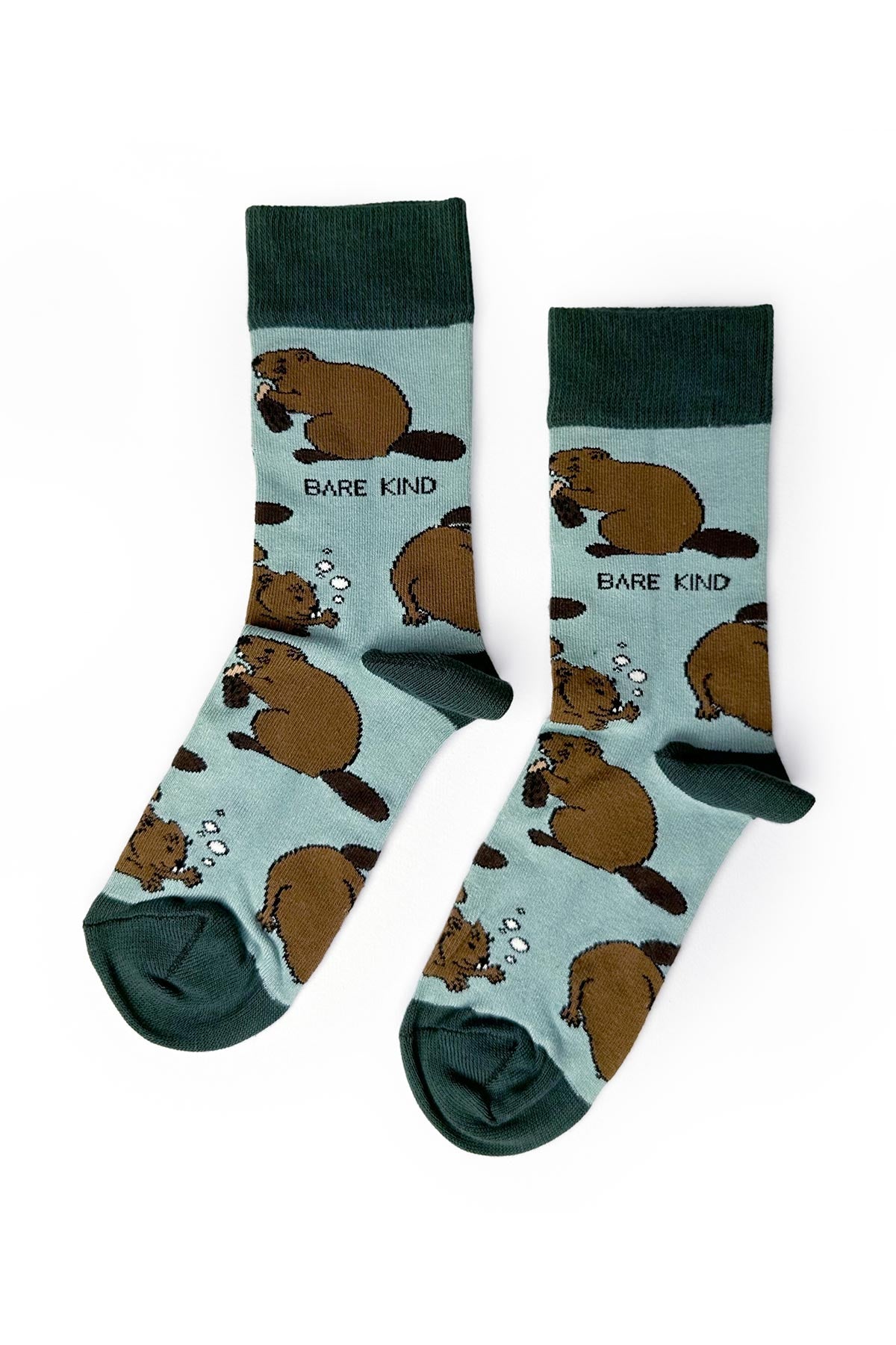 Bare Kind Save The Beavers Bamboo Socks