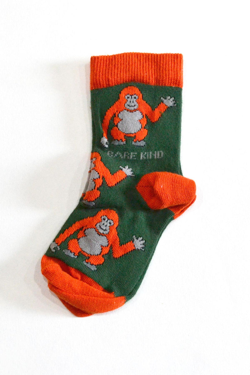 Bare Kind Save The Orangutans Bamboo Socks For Kids