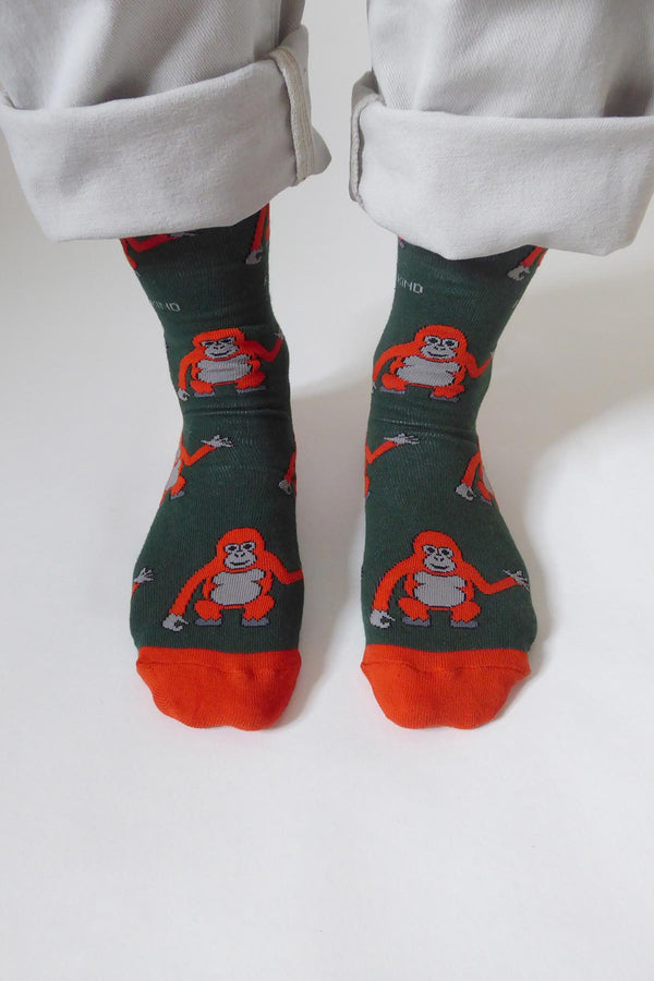 Bare Kind Save The Orangutans Bamboo Socks