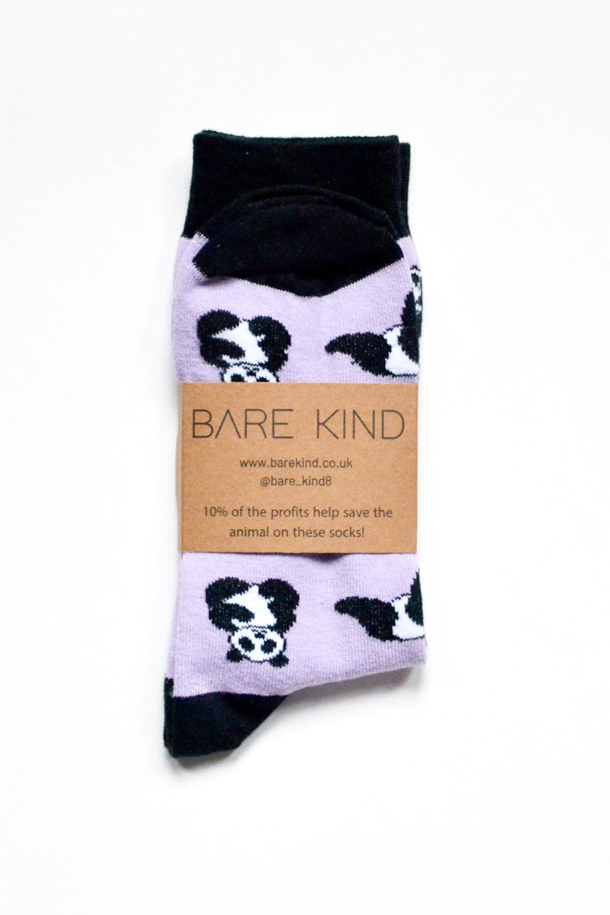 Bare Kind Save The Pandas Bamboo Socks