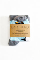 Bare Kind Save The Penguins Bamboo Socks For Kids