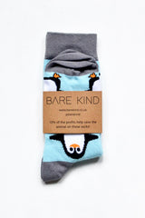 Bare Kind Save The Penguins Bamboo Socks