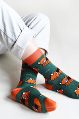 Bare Kind Save The Red Pandas Bamboo Socks