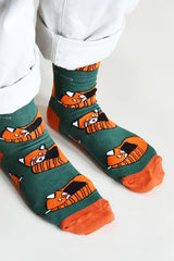 Bare Kind Save The Red Pandas Bamboo Socks