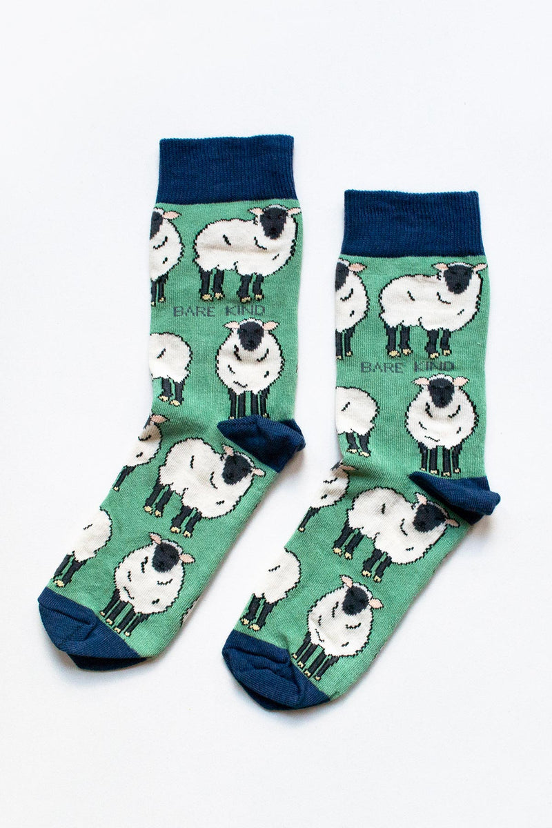 Bare Kind Save The Sheep Bamboo Socks