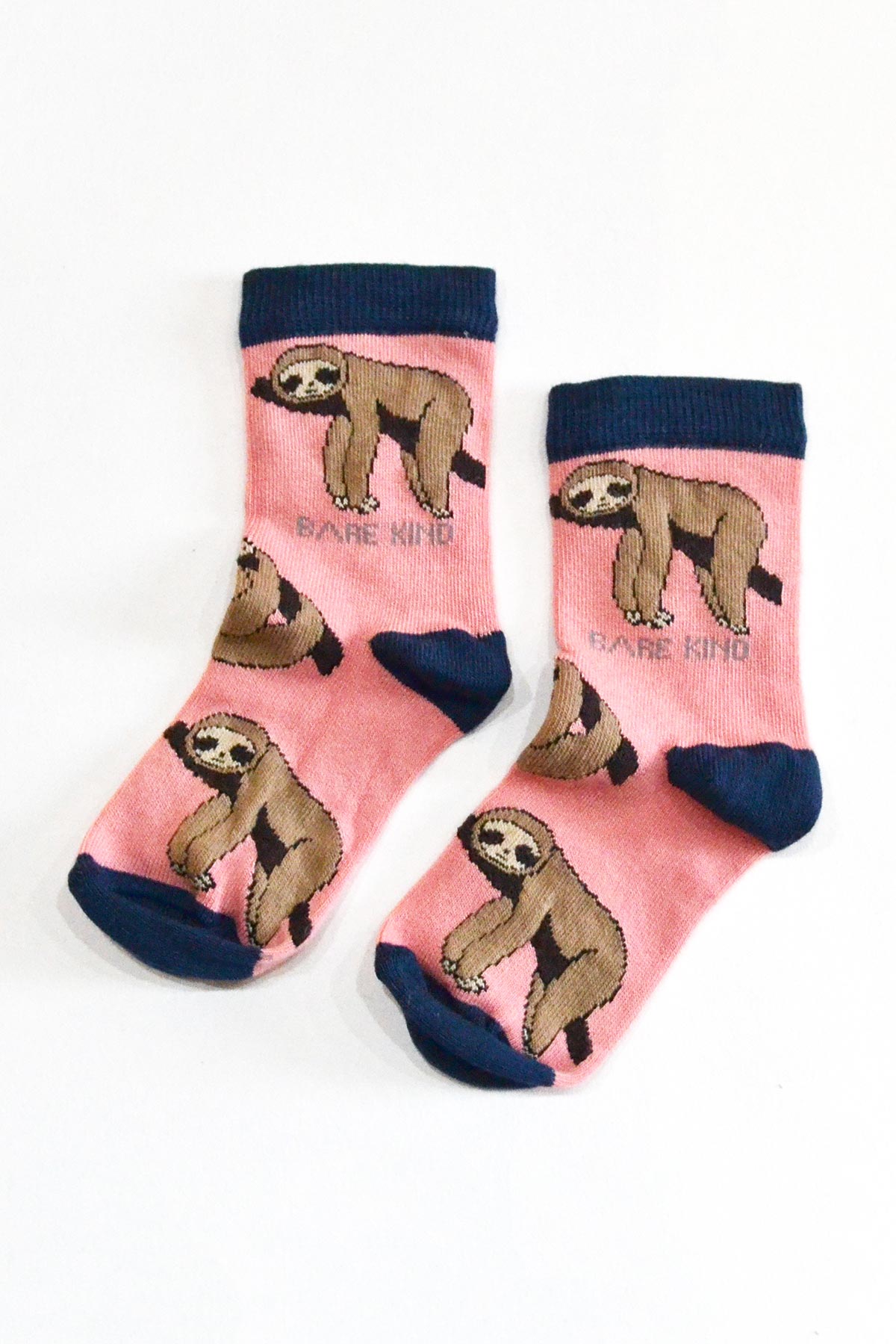 Bare Kind Save The Sloths Bamboo Socks for Kids