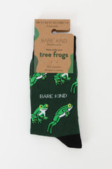 Bare Kind Save The Tree Frog Bamboo Socks