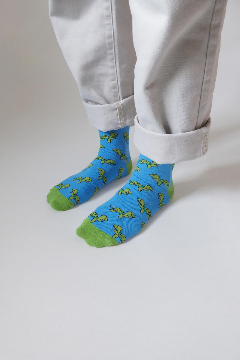 Bare Kind Save The Turtles Bamboo Socks