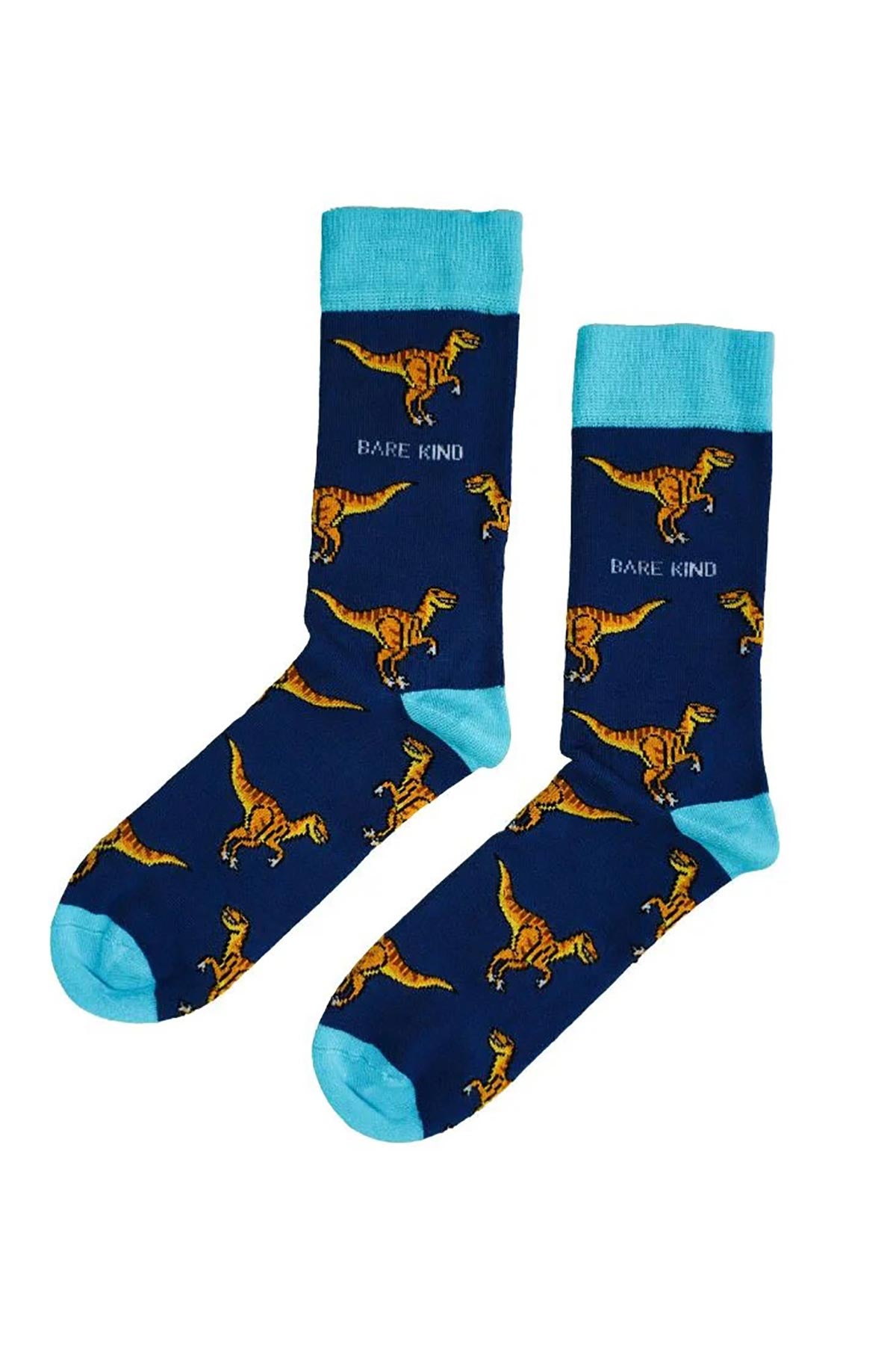 Bare Kind Save The Velociraptors Bamboo Socks