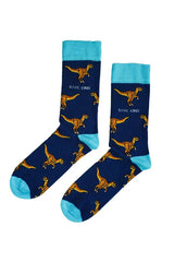 Bare Kind Save The Velociraptors Bamboo Socks