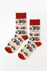 Bare Kind Save the Badgers Bamboo Socks