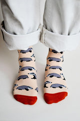 Bare Kind Save the Badgers Bamboo Socks