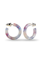 FennaAndFei Small Hoop Earrings In Unicorn