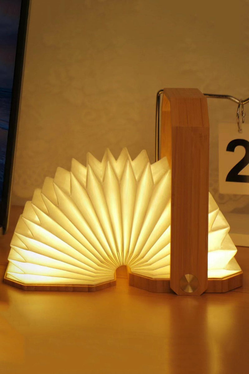 Gingko Design Smart Bamboo Origami Lamp