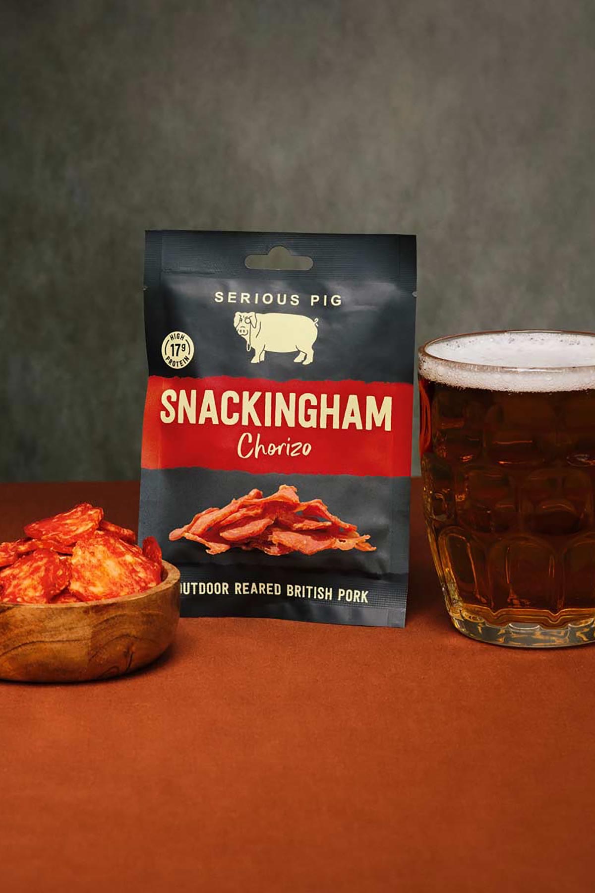 Serious Pig Snackingham Chorizo