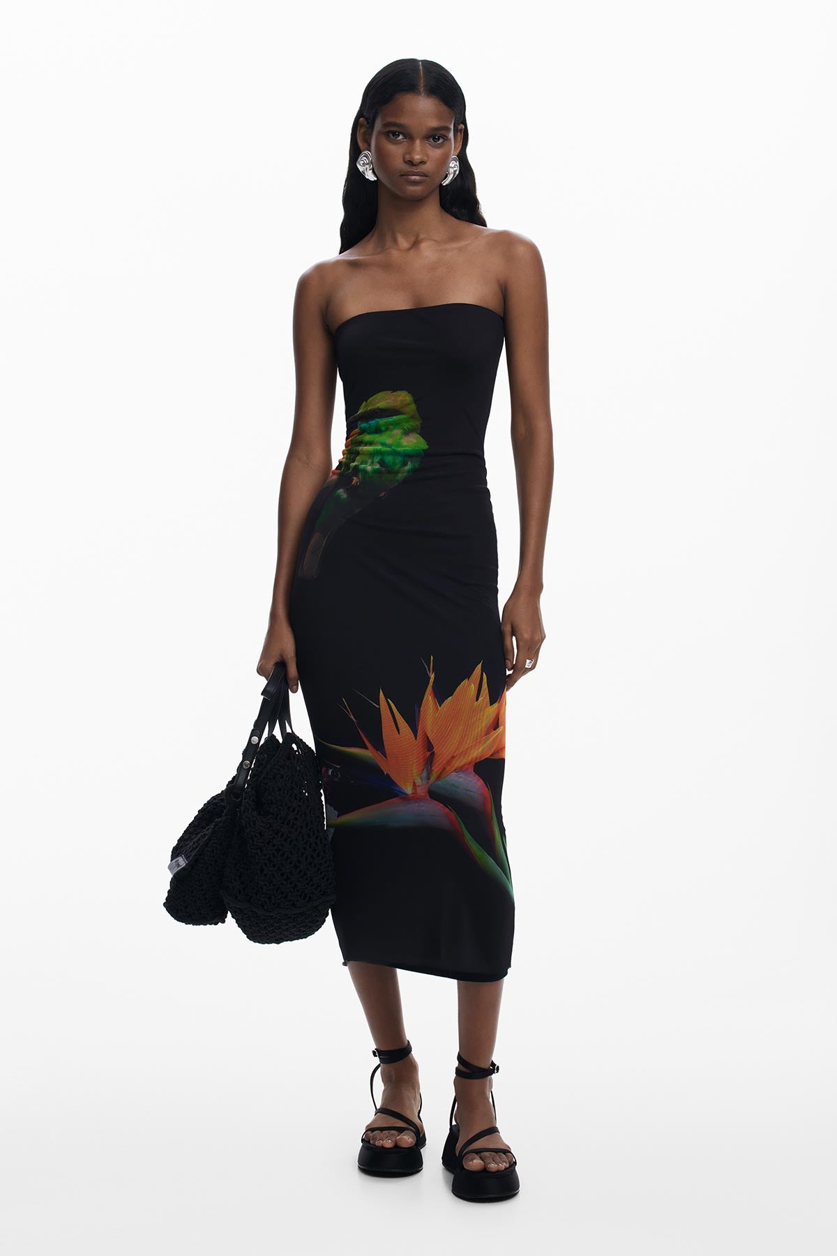 Desigual Strapless Dress