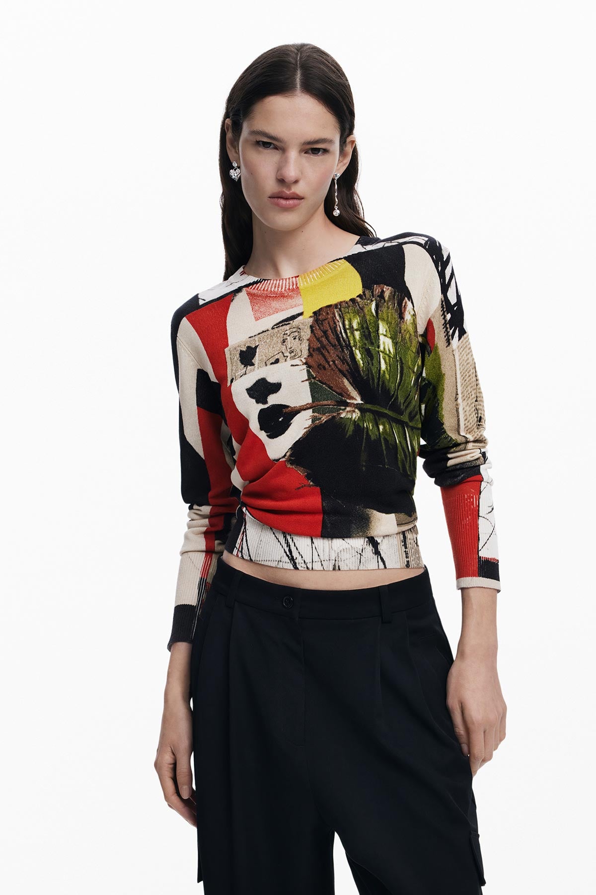 Desigual Sweater Designed By Mr. Christian Lacroix