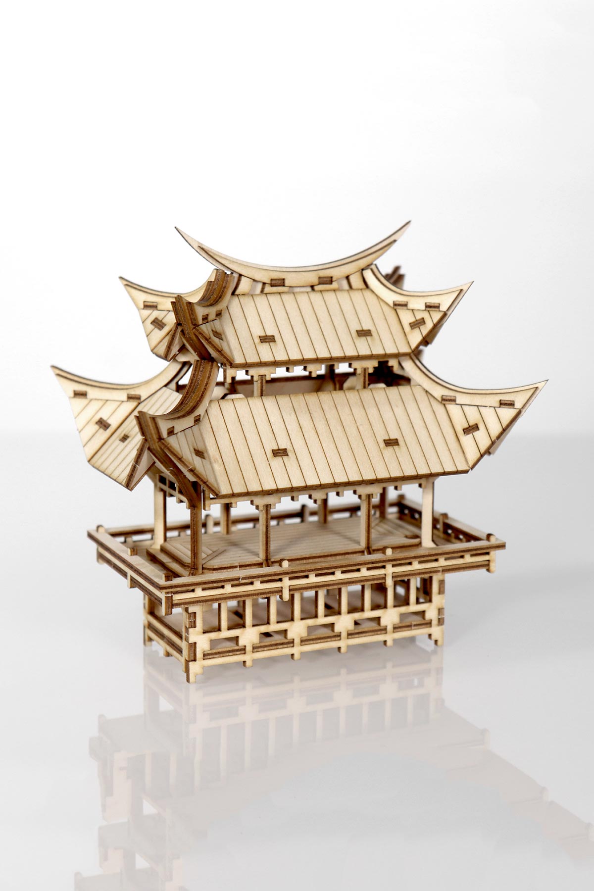 Tiny Treehouses Temple of Gratitude 3D Wooden Puzzle