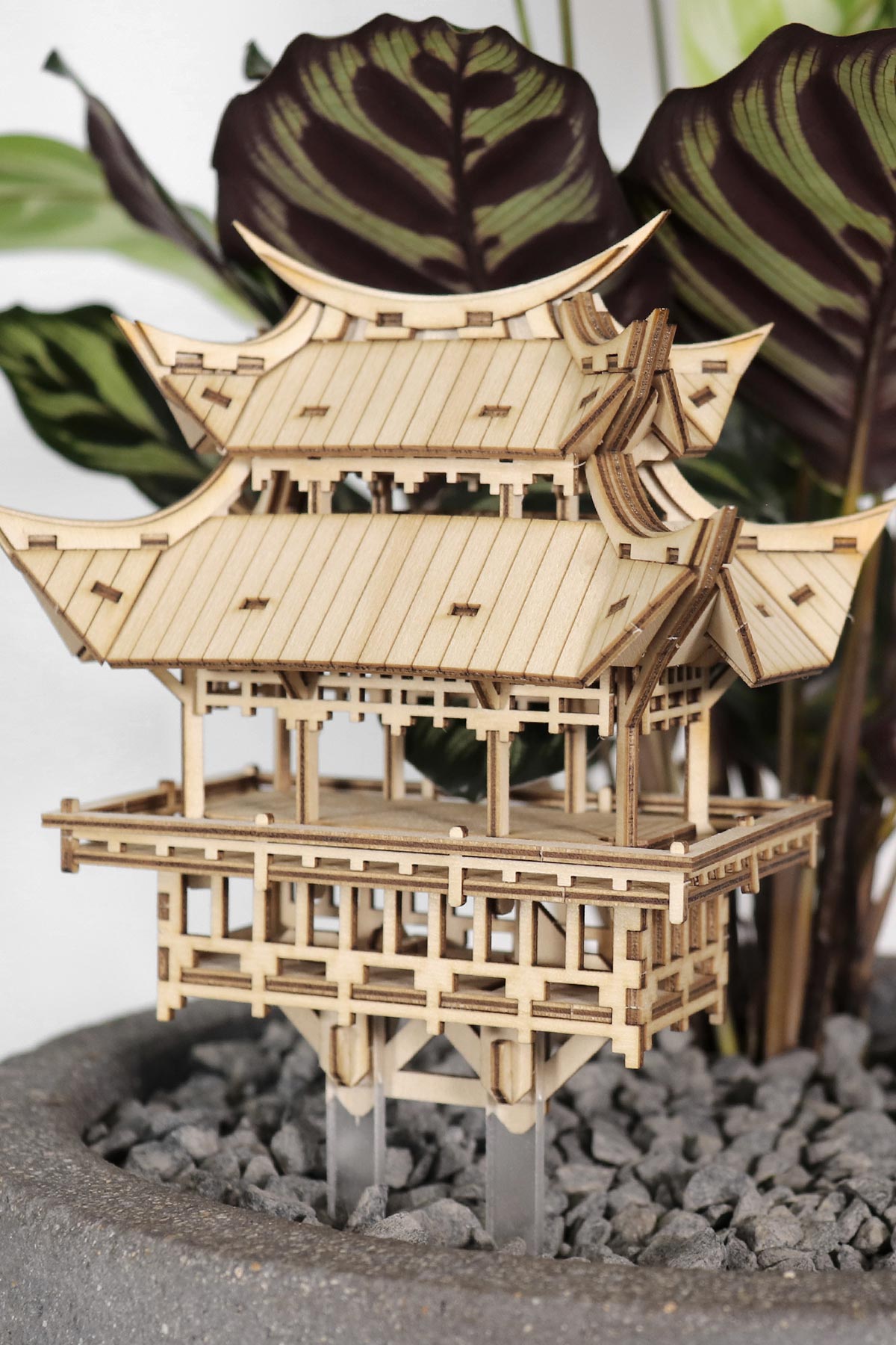 Tiny Treehouses Temple of Gratitude 3D Wooden Puzzle