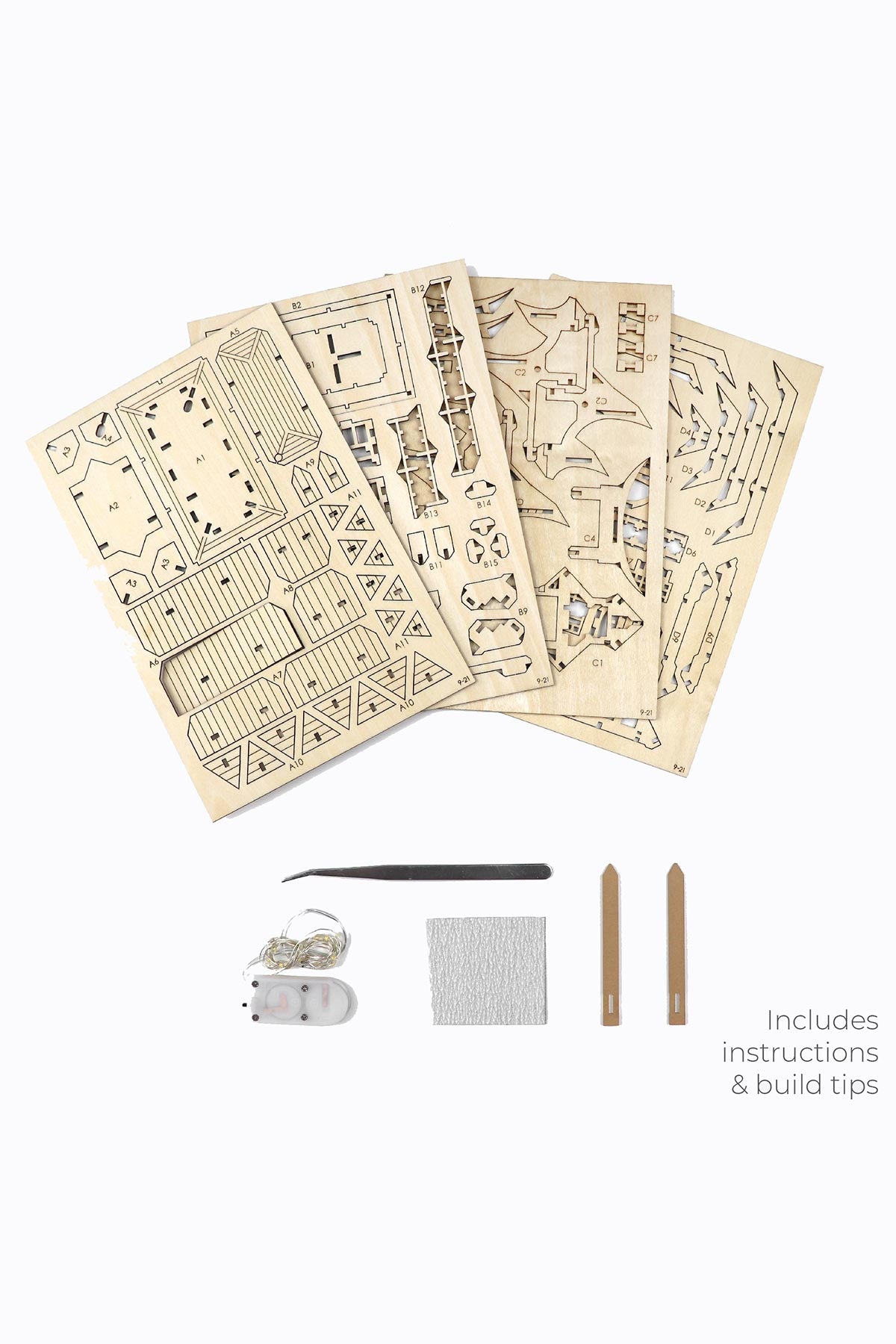 Tiny Treehouses Temple of Gratitude 3D Wooden Puzzle