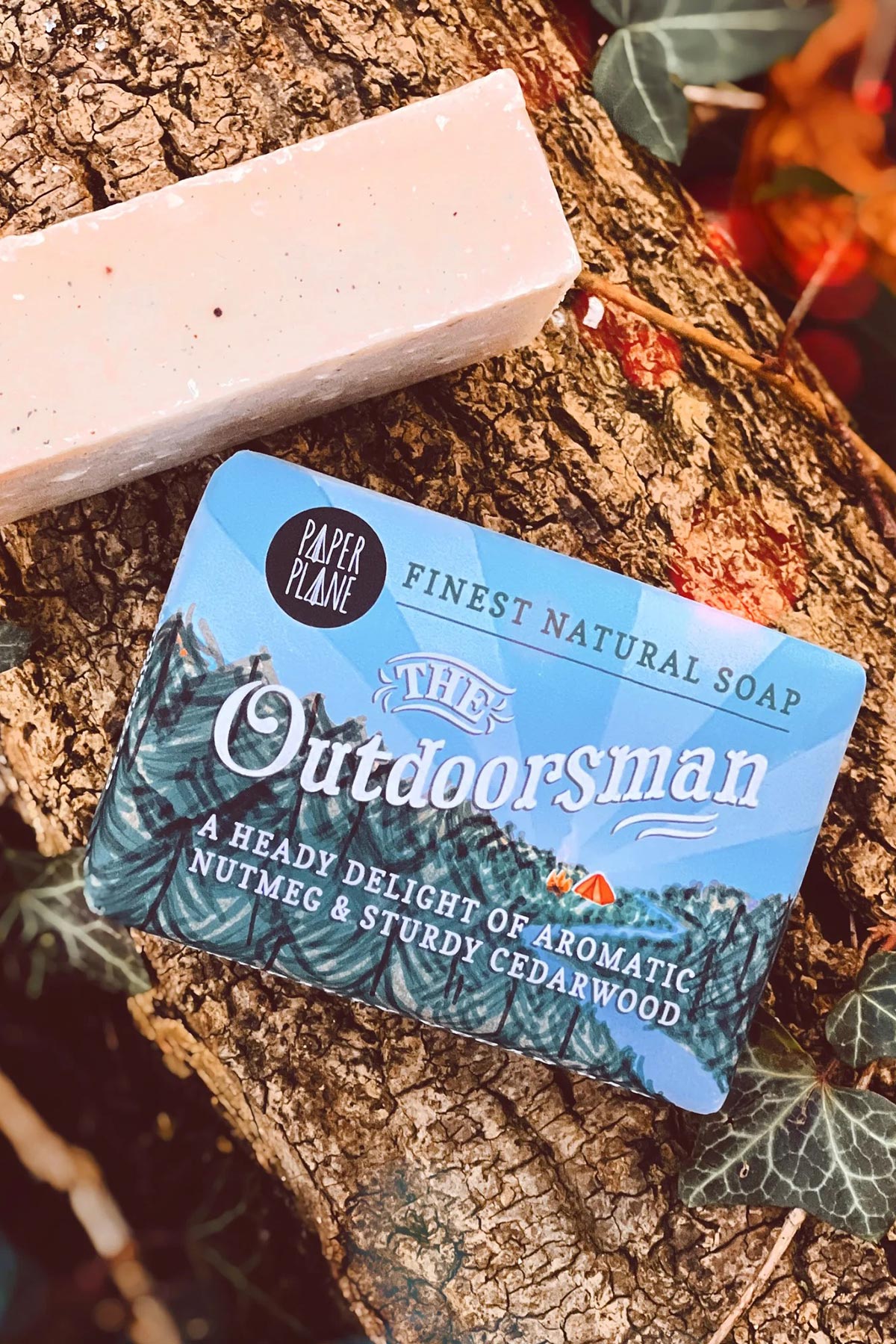 Paper Plane The Outdoorsman Soap 100% Natural Vegan