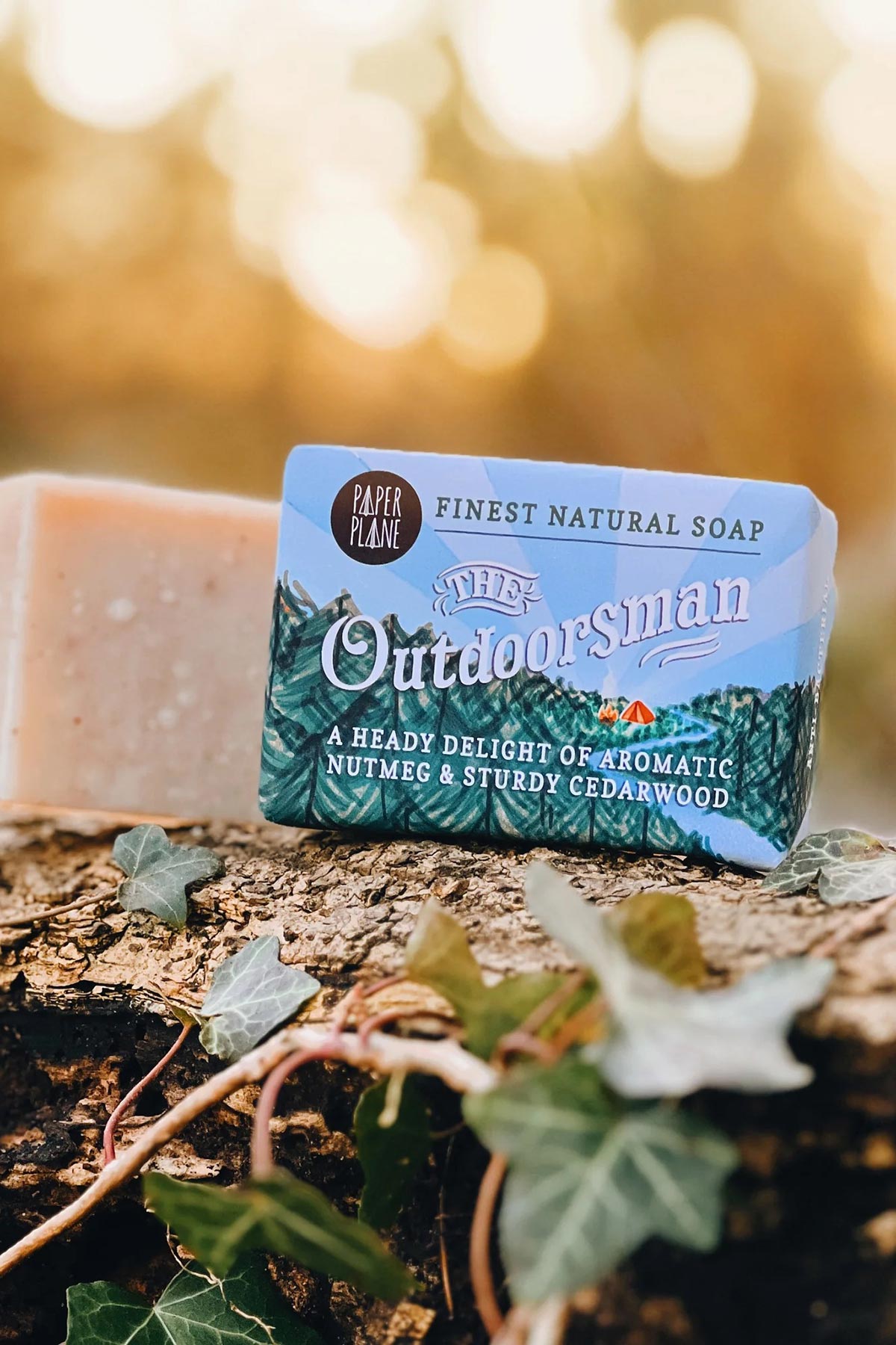 Paper Plane The Outdoorsman Soap 100% Natural Vegan