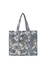 Conscious Yoga Collective The Ultimate Crown Tiger Tote In Grey