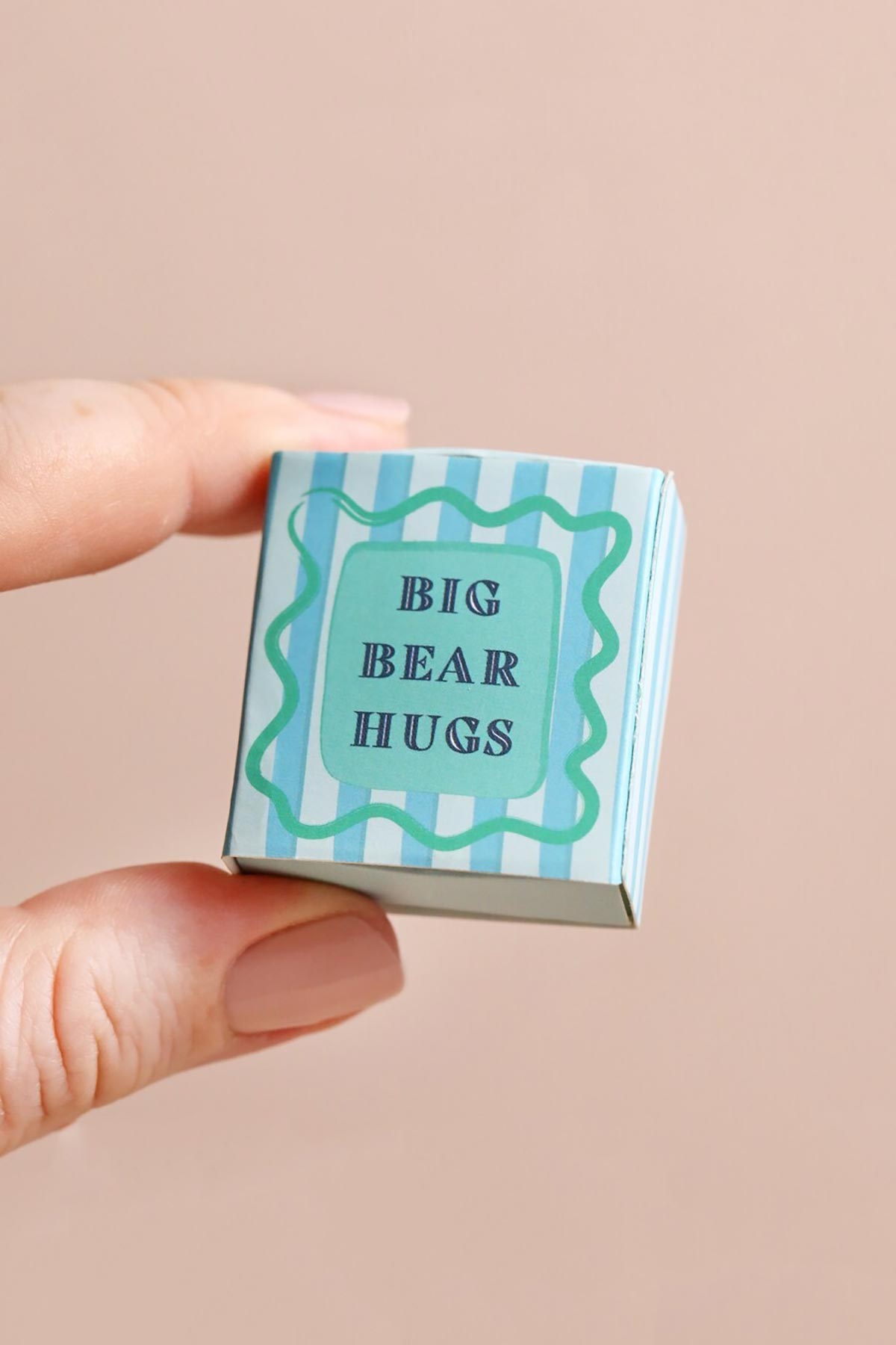 Lisa Angel Tiny Matchbox Ceramic Bear Token