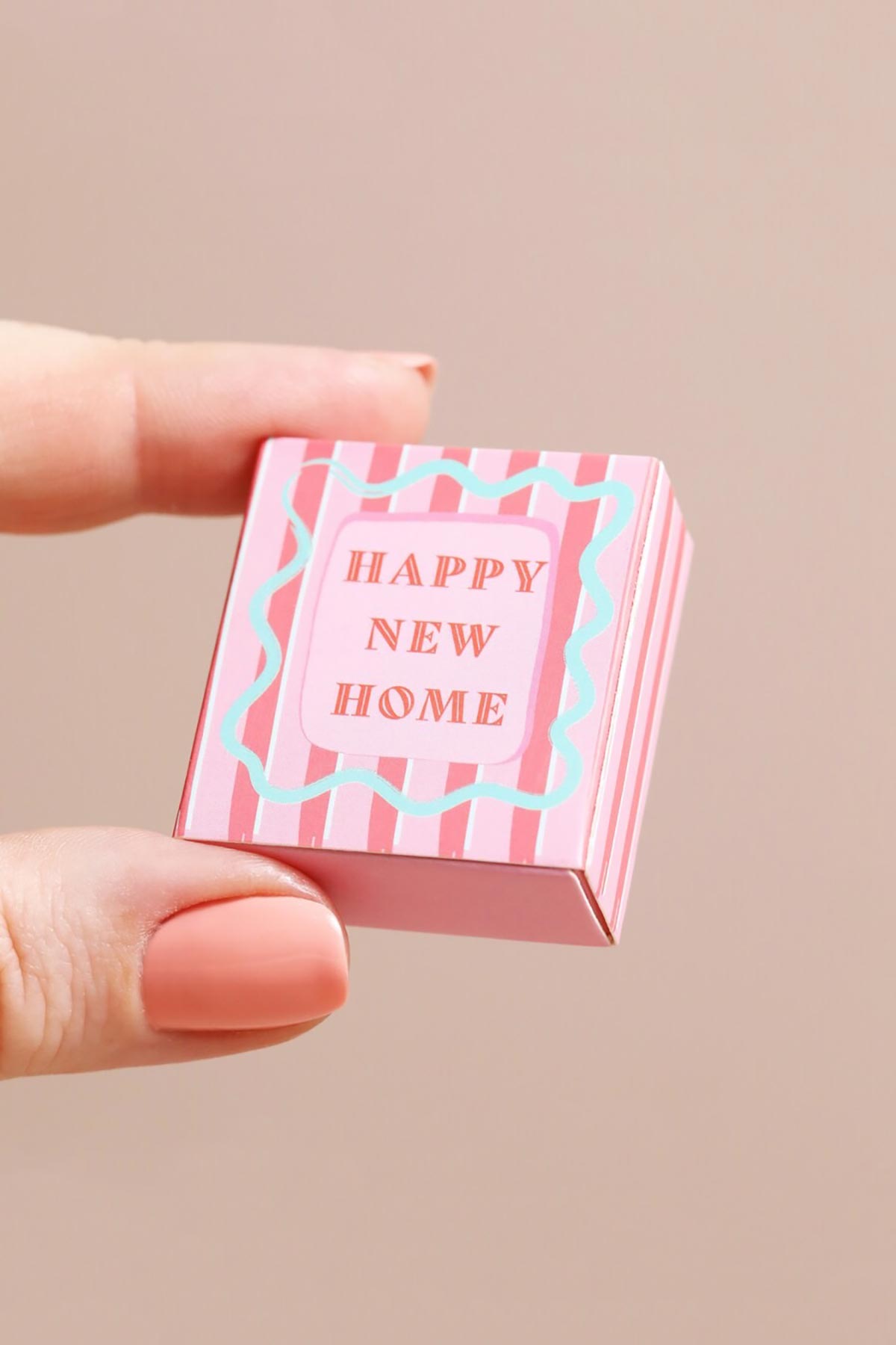 Lisa Angel Tiny Matchbox Ceramic House Token