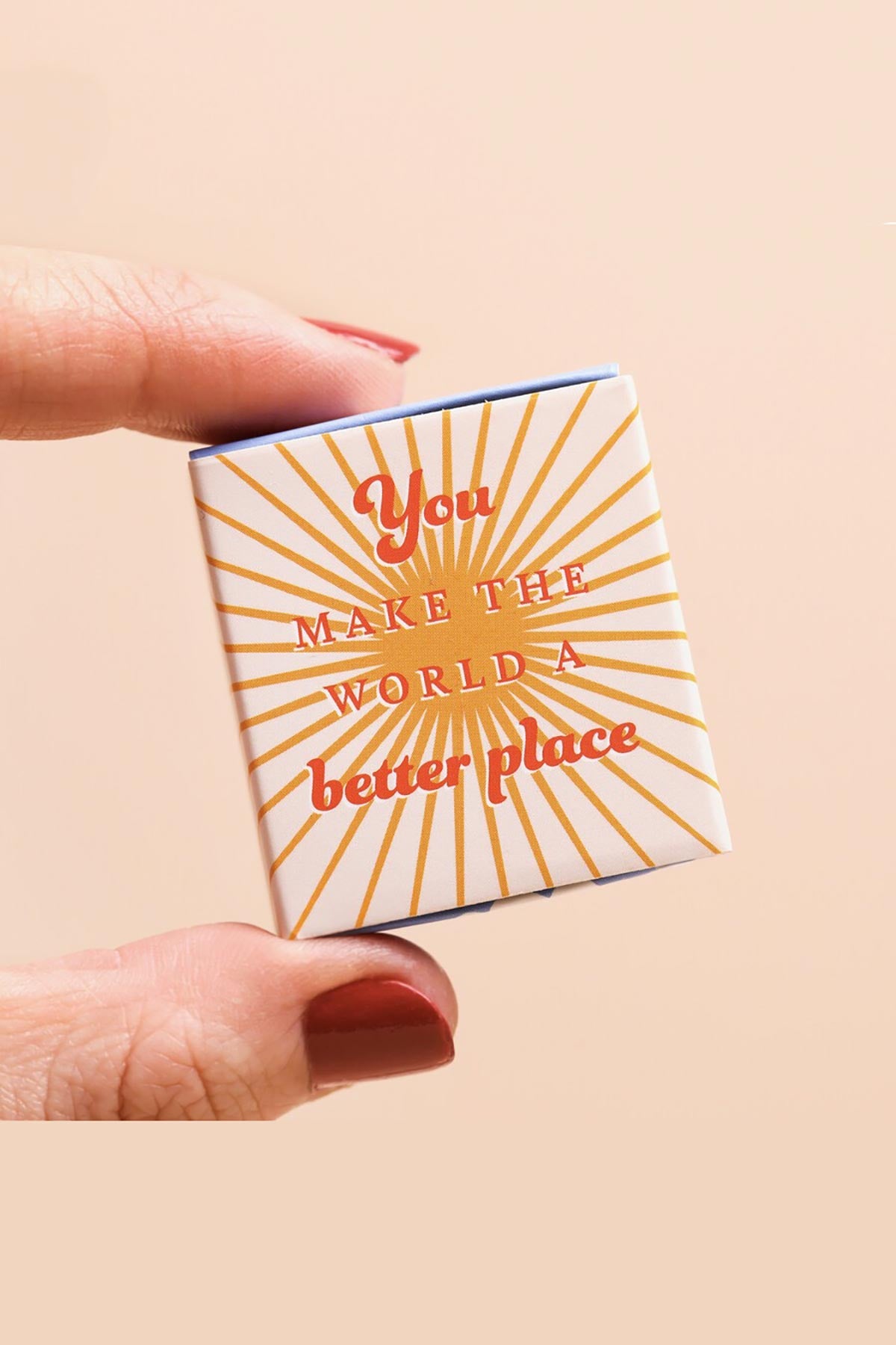 Lisa Angel Tiny Matchbox Ceramic Sunshine Token