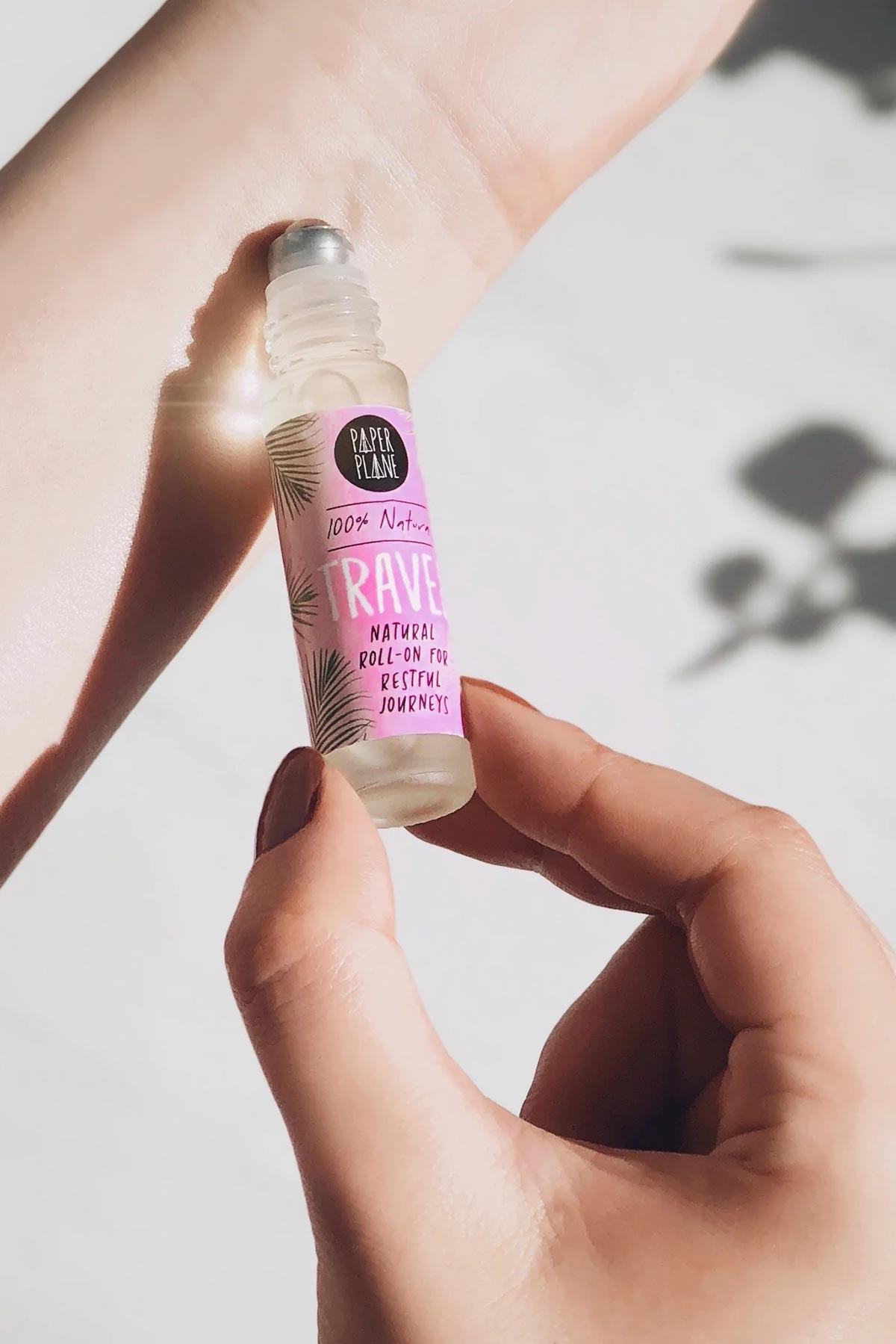 Paper Plane Travel Natural Pulse Point Roller Oil