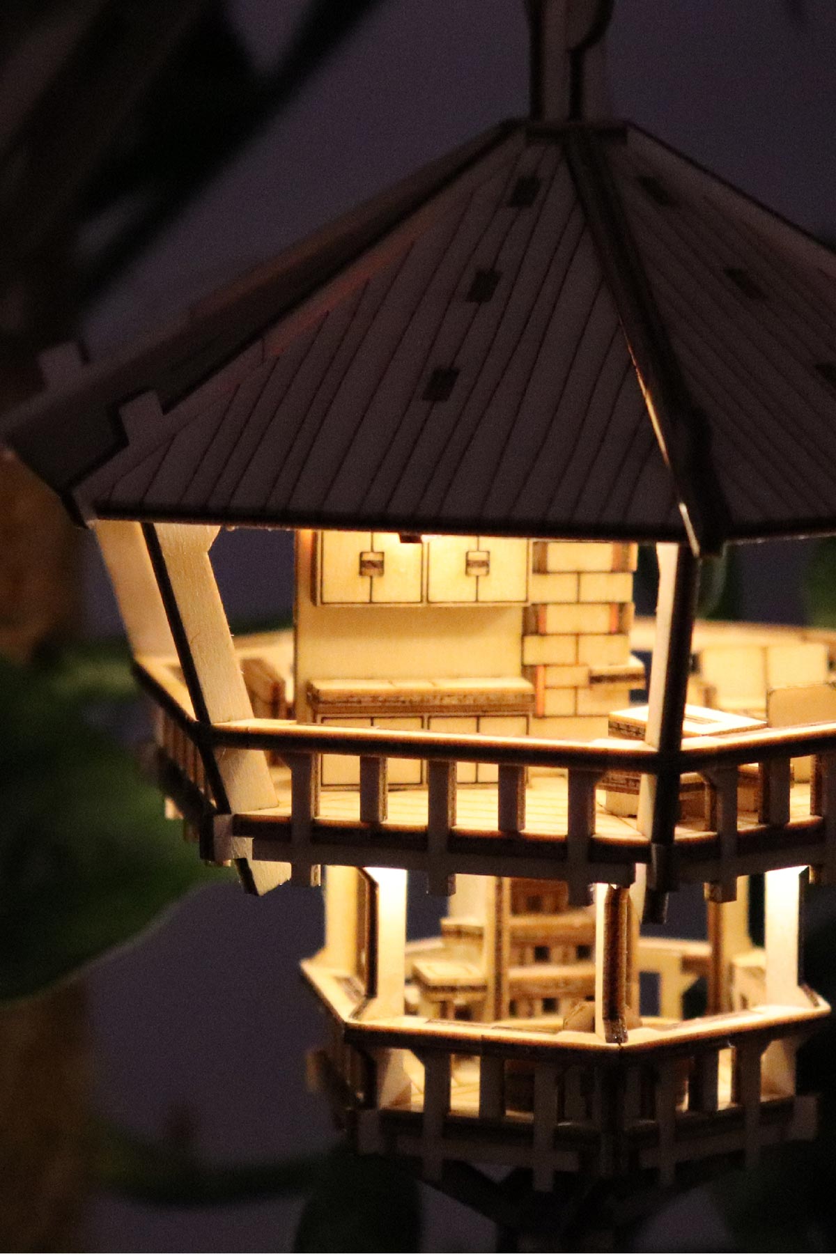 Tiny Treehouses Treetop Hideaway 3D Wooden Puzzle