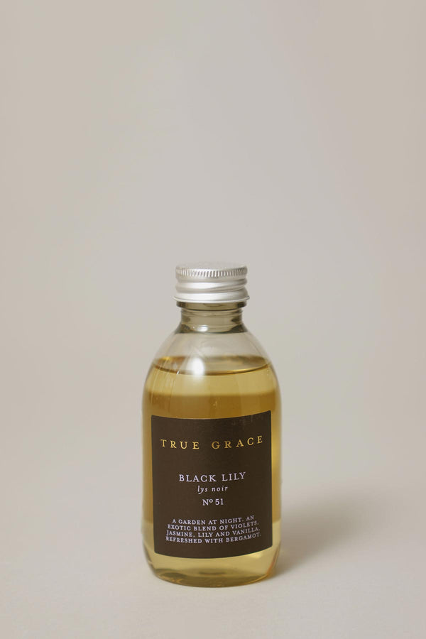 True Grace Black Lily Home Fragrance Oil Refill + Reeds