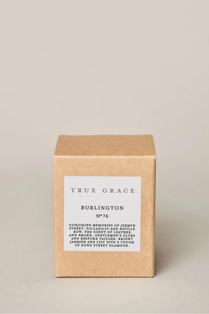 True Grace Burlington Natural Scented Classic Candle - Craft Box